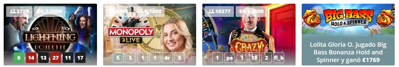 Juegos de casino